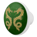 Recherche de dragon de boutons et poignées de porte Vert