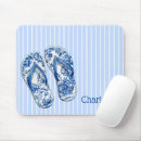 Recherche de chinoiserie tapis souris Bleu et blanc