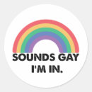 Recherche de ironique autocollants Drapeau arc en ciel