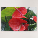 Recherche de fleurs rouges puzzles Toute personne