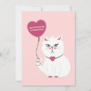 Recherche de coeur de chat vœux cartes Humour