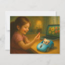 Recherche de voiture jouet cartes postales Pour enfants