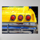 Recherche de voiture jaune posters Vintage