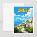 Recherche de crète vintage cartes postales Vacances