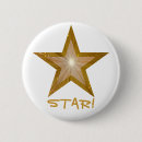 Zoek naar gouden buttons Ster