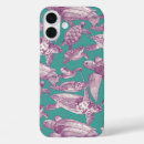 Recherche de tortues de mer iphone coques Turquoise