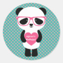 Recherche de panda kawaii autocollants Adorable