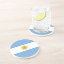 Recherche de argentin dessous de verres Blanc