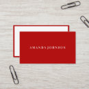 Recherche de rouge royal cartes visite Moderne