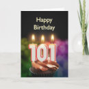 Recherche de 101 ans vœux cartes 101e