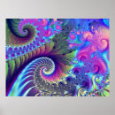 Recherche de blacklight posters Fractale