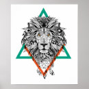 Recherche de lion tribal posters Jungle