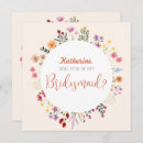 Recherche de bridesmaids bridal shower invitations Floral