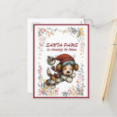 Recherche de pattes chien cartes postales Unique