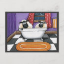 Recherche de moutons cartes postales Illustration