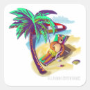 Recherche de vacances tropicales autocollants Mignon