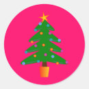 Recherche de arbre de noel et autocollants Vert