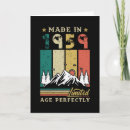 Recherche de 1959 vœux cartes Rétro