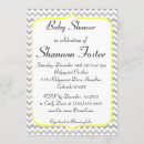 Recherche de chevron gris jaune invitations Rayures