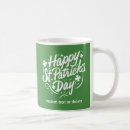 Recherche de trèfle st patrick tasses Monogramme