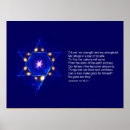 Zoek naar judaïsme posters Blauw