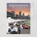 Recherche de voitures de course cartes postales Piste