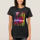 Recherche de psych infirmière tshirts Drapeau