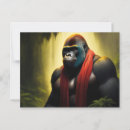 Recherche de gorilles cartes postales Animaux