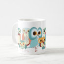 Recherche de hibou tasses Rétro