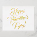 Recherche de jour de valentines heureux cartes postales Élégant