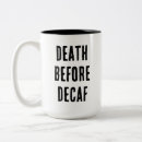 Recherche de décaféiné tasses Caféine