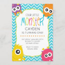 Recherche de monster party invitations Garçon