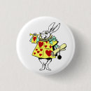 Recherche de le pays des merveilles badges Lapin blanc