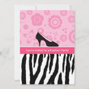 Recherche de fashion party invitations Zèbre
