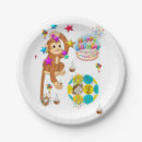 Recherche de anniversaire singe de assiettes en papier Toute personne