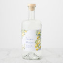 Recherche de bleu et jaune bière étiquettes Limoncello maison