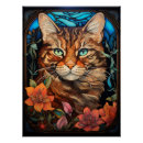 Zoek naar langharige kat kunst Tabby