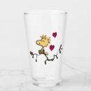 Recherche de coeurs mugs bouteilles Snoopy