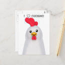 Recherche de poules cartes postales Poulet