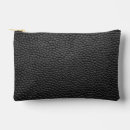Recherche de cuir cosmétiques pochettes Noir