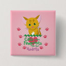 Recherche de pattes de chat badges Tirages