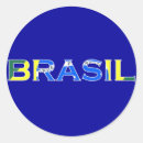Recherche de brasil autocollants Drapeau