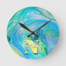 Recherche de peinture abstraite horloges Monogramme