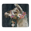 Recherche de lamas planches à découper Animaux