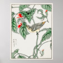 Recherche de oiseaux japonais posters Rétro