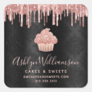 Recherche de gobelets autocollants Cupcake