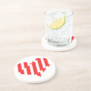 Recherche de pinces dessous de verres Rouge