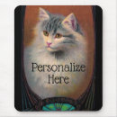 Recherche de chat gris blanc tapis souris Animal