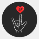Zoek naar hand teken stickers Vrouwen