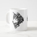 Recherche de tribal tasses Noir et blanc